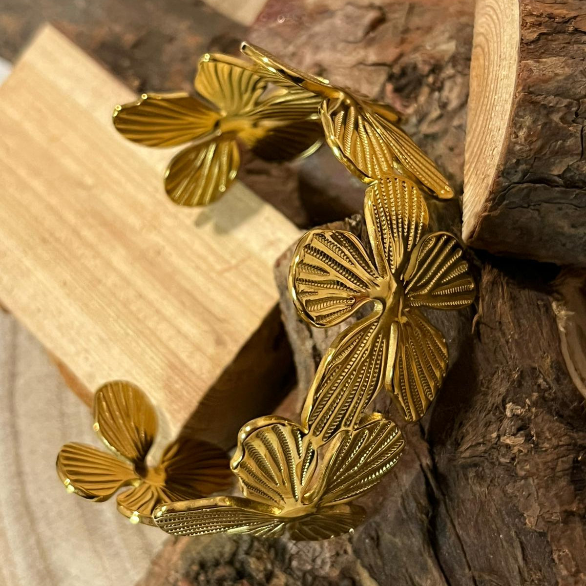 Pulsera de flores