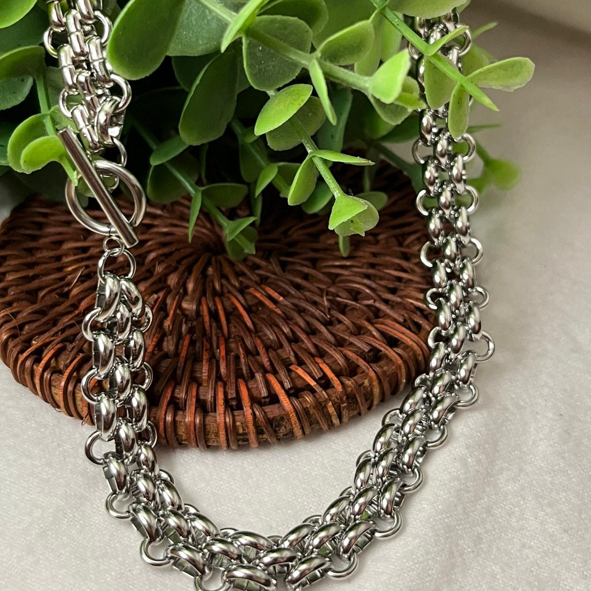 Collar trenzado