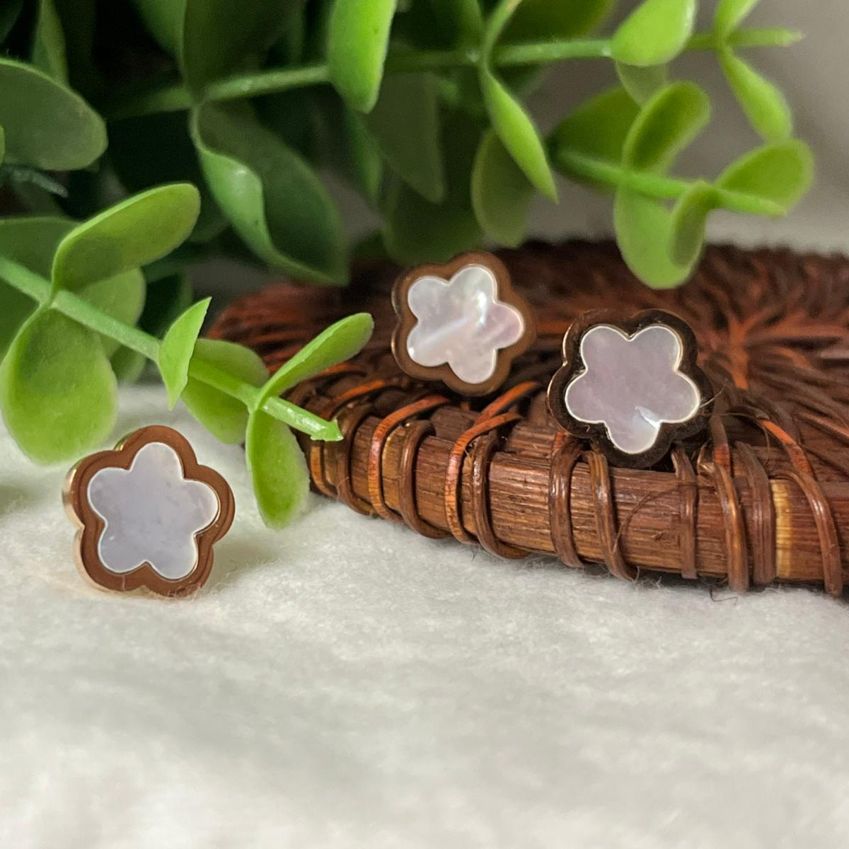Peach flowers