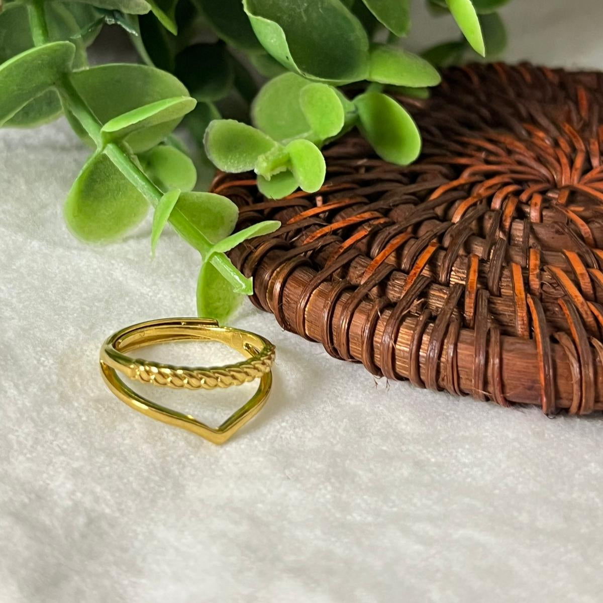 Anillo en V ajustable
