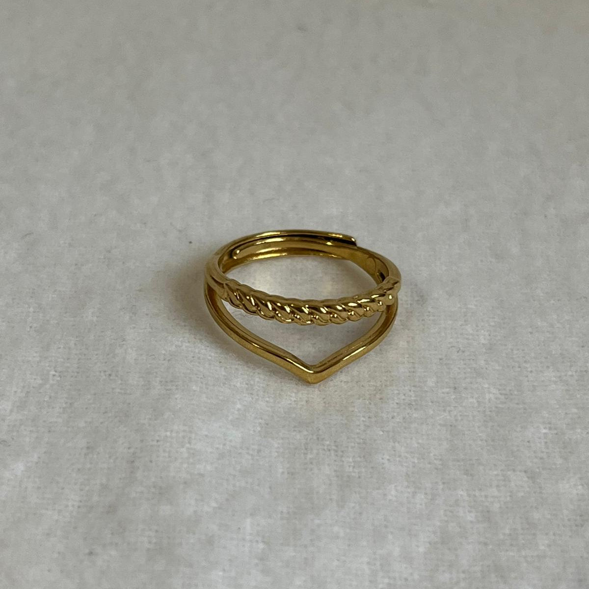 Anillo en V ajustable