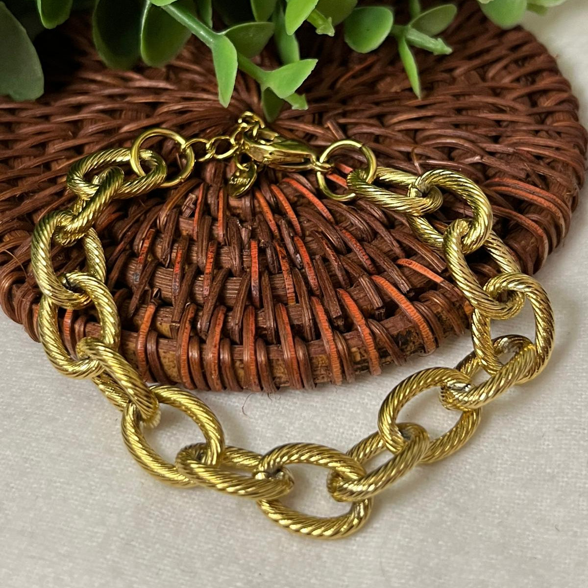 Pulsera Golden Bold Chain