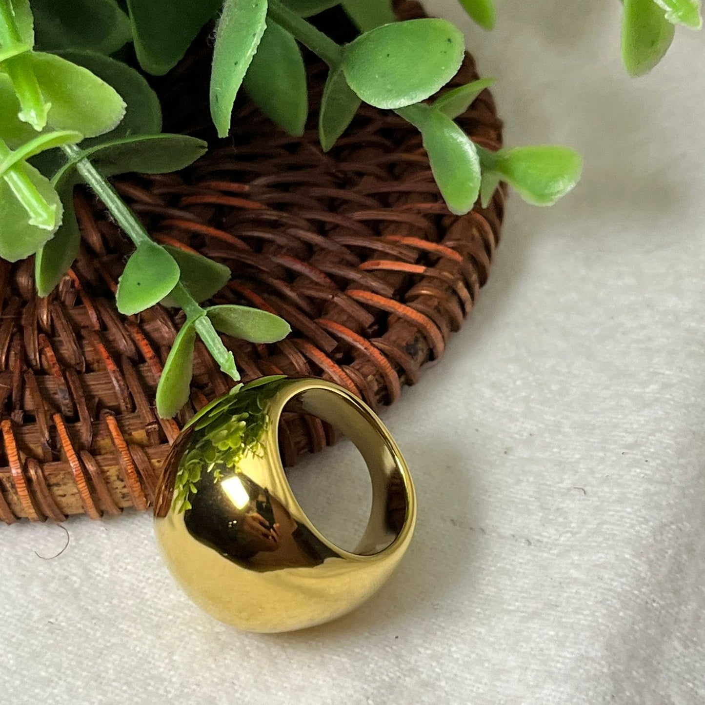 Anillo Chunky Redondo
